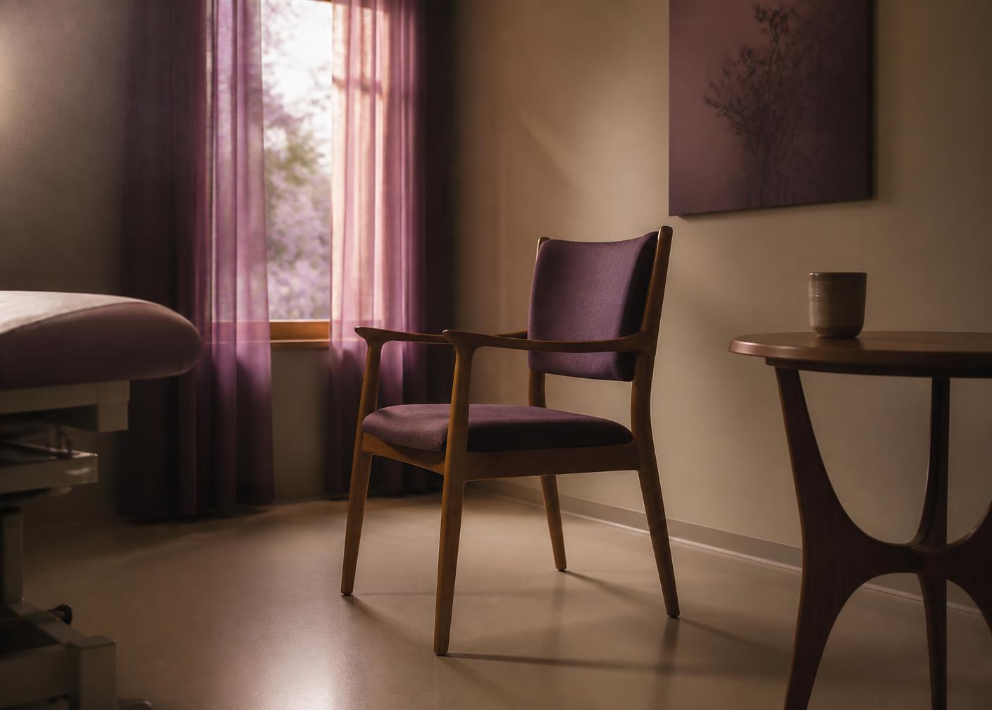 Consultation space at Evergreen Medical Specialties